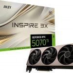 MSI GeForce RTX 5070 Ti 16G INSPIRE 3X OC